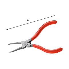 127 C - Straight nose pliers for internal snap rings - Usag 