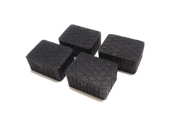 SPESSORI - TAMPONE BASE per ponti sollevatori SERIE B modello B080x4 (CONF. DA 4 PZ) - PAD - Supporti per ponti: CORGHI OMER RAVAGLIOLI MONDOLFO OMCN SICE