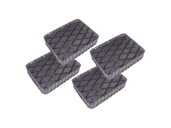 SPESSORI - TAMPONE BASE per ponti sollevatori SERIE B modello B030x4 (CONF. DA 4 PZ) - PAD - Supporti per ponti: CORGHI OMER RAVAGLIOLI MONDOLFO OMCN SICE