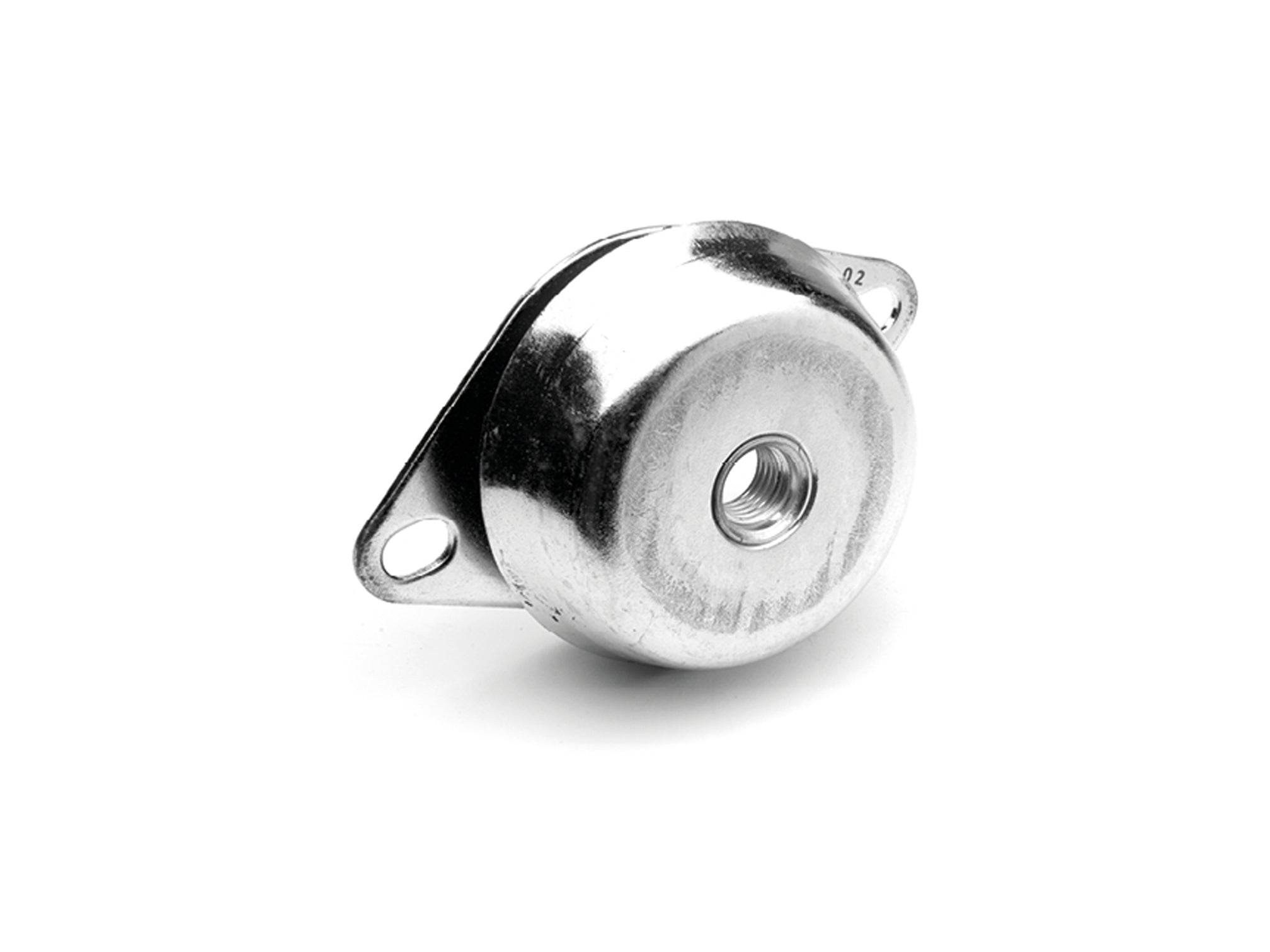 Amortisseur de vibrations en forme de cloche en acier galvanisé et caoutchouc - Modèle AC2F de M8 à M24 (Pack de 1 pièce à 2 pièces) - Gamme