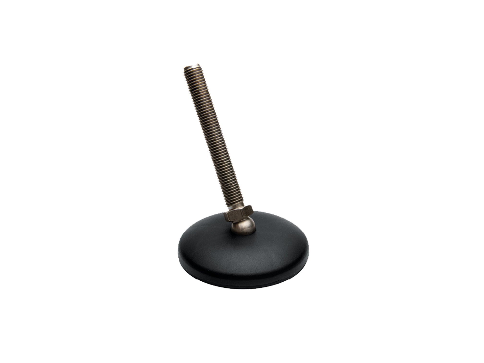 Modèle PRSTX de M8 à M24 - Socle antidérapant 60mm (Pack de 4) - Pied articulé avec rotule inox - Gamm 
