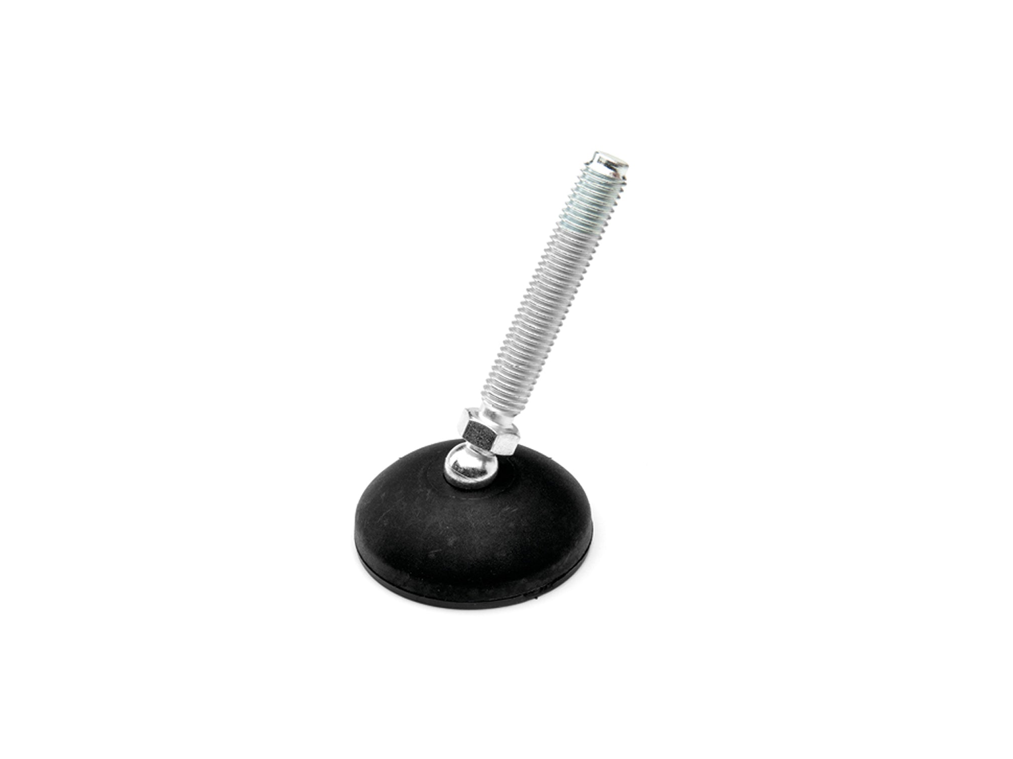 Modèle PRST de M8 à M24 - Socle antidérapant 80mm (Pack de 4) - Pied articulé avec axe à bille acier - Gamm