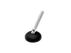 Modello PRST da M8 a M24 - Base 60mm antiscivolo (Conf. da 4pz) - Piede snodato con perno a sfera in acciaio - Gamm