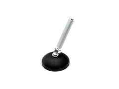 Modello PRST da M8 a M16 - Base 40mm antiscivolo (Conf. da 4pz) - Piede snodato con perno a sfera in acciaio - Gamm