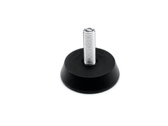Modello PRTR con M8 o M10 - Base da 30mm a 50mm (Conf. da 25pz) - Piede regolabile con perno - Gamm