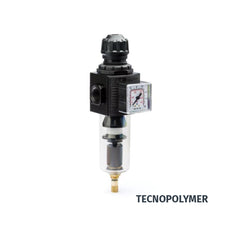 E/24-SC MEDIUM - Filtro-regolatore di pressione modulare con scaricatore automatico di condensa - TECNOPOLIMERO o METALLO - Ani