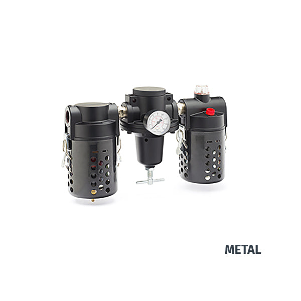 M/330 SUPER - Gruppo filtro - Filtro - Regolatore - Lubrificatore - TECNOPOLIMERO o METALLO - Ani
