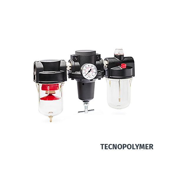 M/330 SUPER - Gruppo filtro - Filtro - Regolatore - Lubrificatore - TECNOPOLIMERO o METALLO - Ani