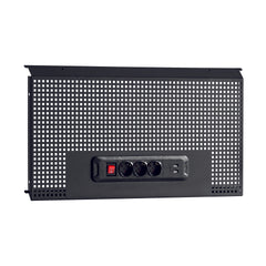 516 SA6T | Pannello forato portautensili con 3 prese SCHUKO e 2 porte USB - Usag - U05160256