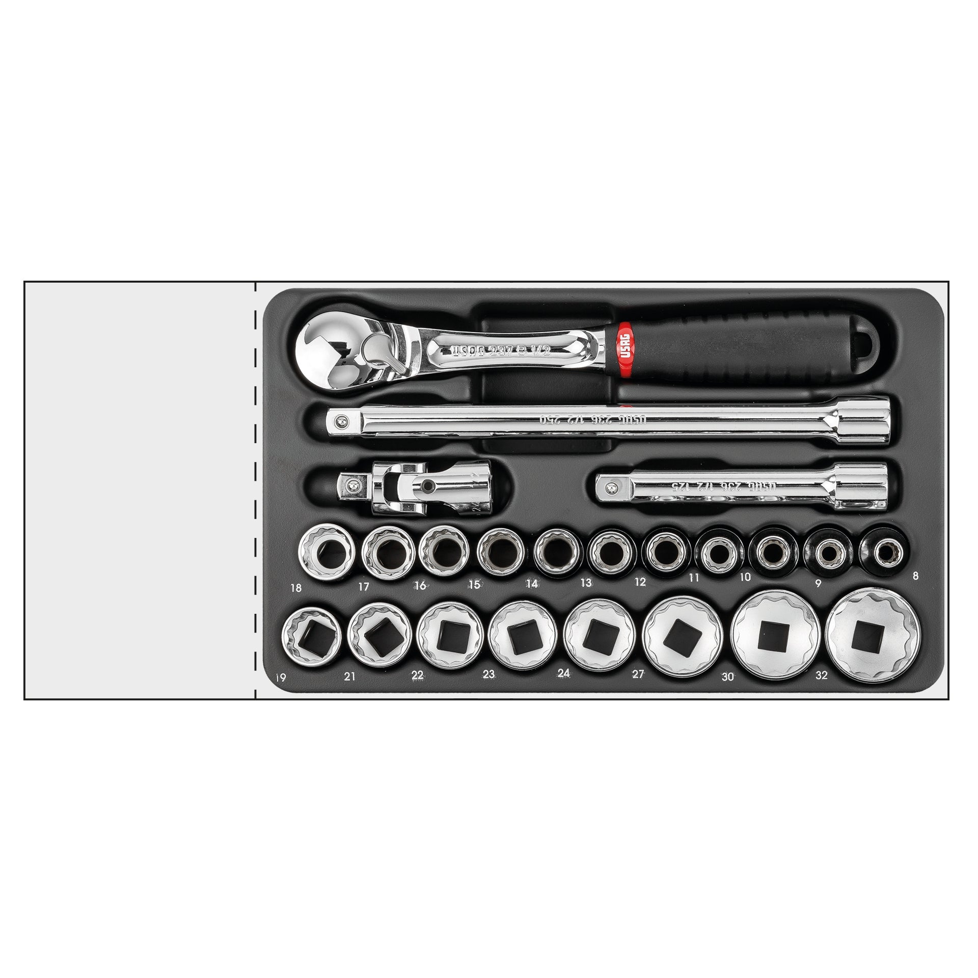 Assorted thermoformed module (15 pcs) | 519/606CB | Usag - U05190795
