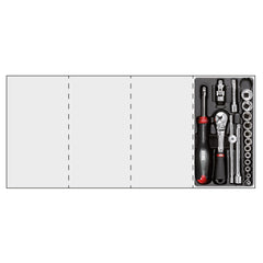 Modulo in termoformato assortito (18 pz) | 519/606ABPOL | Usag - U05190782