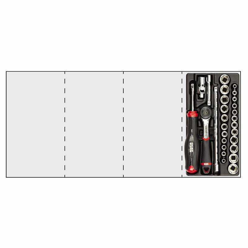 Modulo in termoformato assortito (28 pz) | 519/606AEPOL | Usag - U05190801