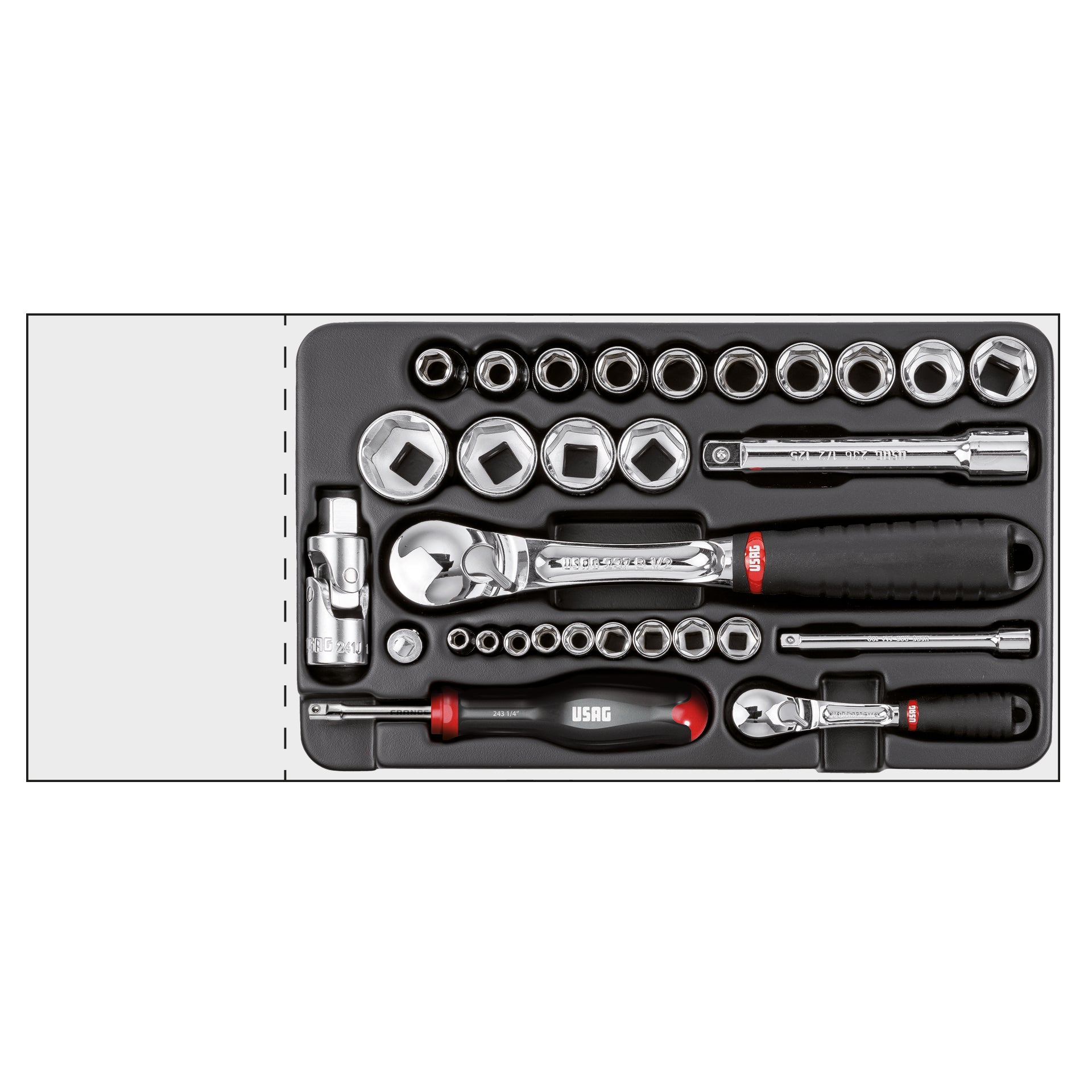 Modulo in termoformato assortito (30 pz) | 519/606ACEB | Usag - U05190804