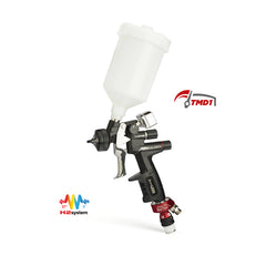 ANI BLACK/S H2 TMD1 CLICK - Aérographe PROFESSIONNEL pour peindre avec HOT SYSTEM - NYLON TOP CUP - EN VALISE - Pistolets - Ani