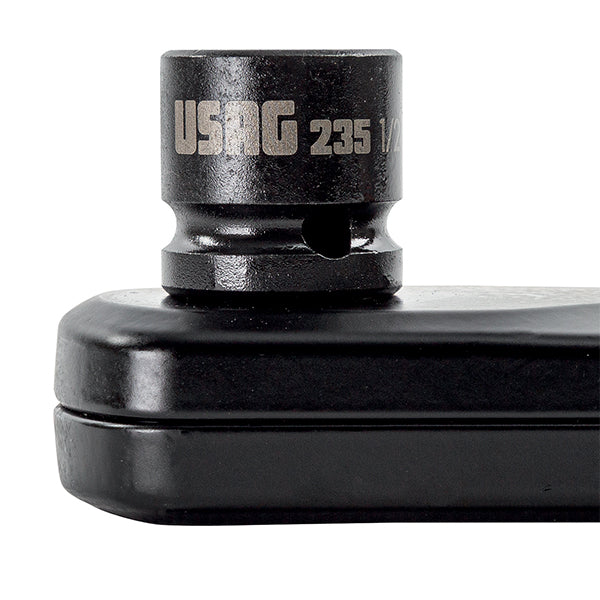 601 1/4-1/2 J82 - Modular case assortment with hexagonal sockets and combination wrenches (82 pcs) - Usag - U06010010
