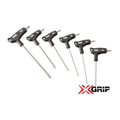 280 HXTX/SE6 | Serie di 6 chiavi maschio con profilo TORX® speciale X-Grip e impugnatura bimateriale - Usag - U02802450