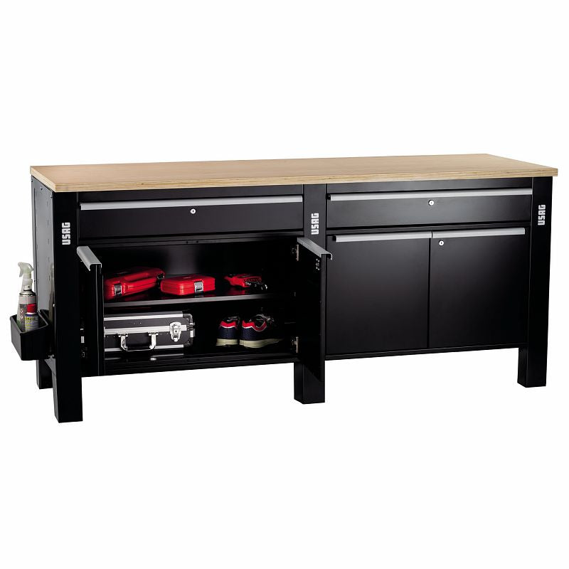 506 KL | Postazione di lavoro con piano in legno - Usag - U05060246