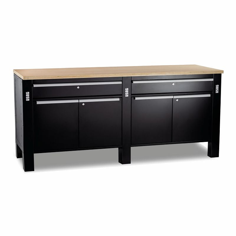 506 KL | Postazione di lavoro con piano in legno - Usag - U05060246