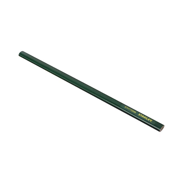 Crayons à mine DURA mm.300 - Stanley - VERT - STHT1-72998 - (Pack de 72 pièces) - Pour charpentiers, maçons - (Pack multiple)