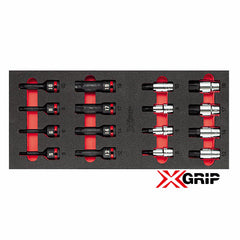 Modulo in spugna bicolore assortito (16 pz) | 519 M 234X | Usag - U05191017 - XGrip