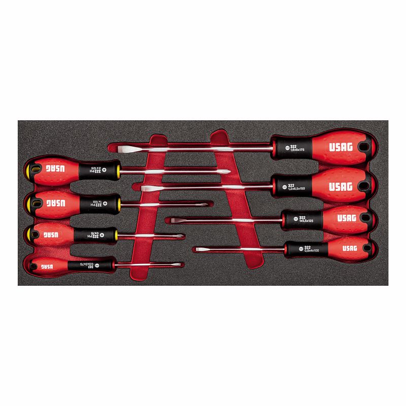 Modulo in spugna bicolore assortito (8 pz) | 519 M 322H | Usag - U05190927