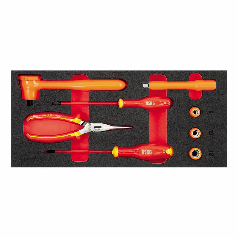 Modulo in spugna bicolore assortito (8 pz) | 519 M 098HYB8 | U05191031 | Auto ibride ed elettrice