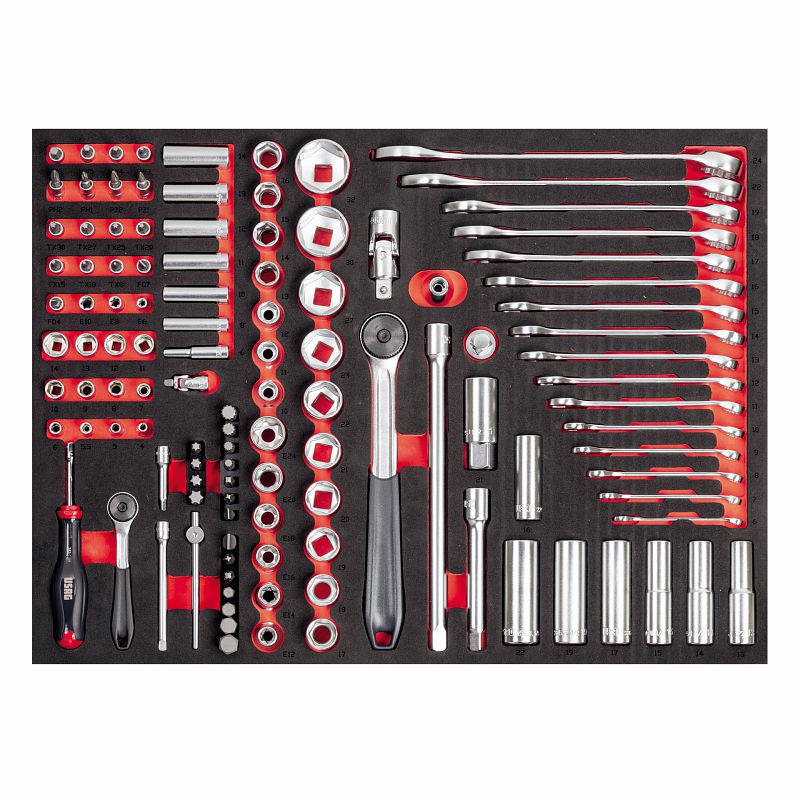 Module éponge bicolore assorti (116 pièces) | 519 M 601 | Usag - U05190601