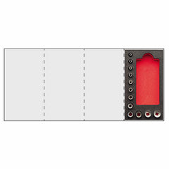 Modulo in spugna bicolore assortito (12 pz) | 519 M 235AP | U05190970 - Usag