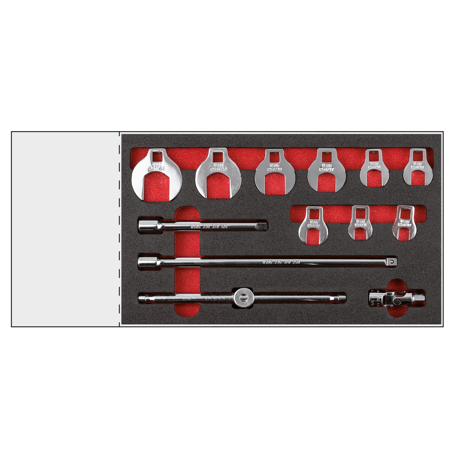 Module éponge bicolore assorti (13 pièces) | 519 M 612S13 | Usag - U05190985