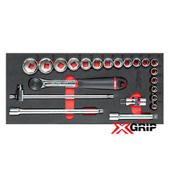 Modulo in spugna bicolore assortito (22 pz) | 519 M 613CEAX | Usag - U05191068 | X-Grip
