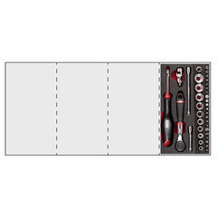 Modulo in spugna bicolore assortito (37 pz) | 519 M 608AEA | Usag - U05190966