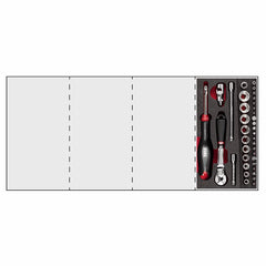 Modulo in spugna bicolore assortito (37 pz) | 519 M 608AEB | Usag - U05190968