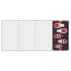 Modulo in spugna bicolore assortito (5 pz) | 519 M 811K | Usag - U05190997