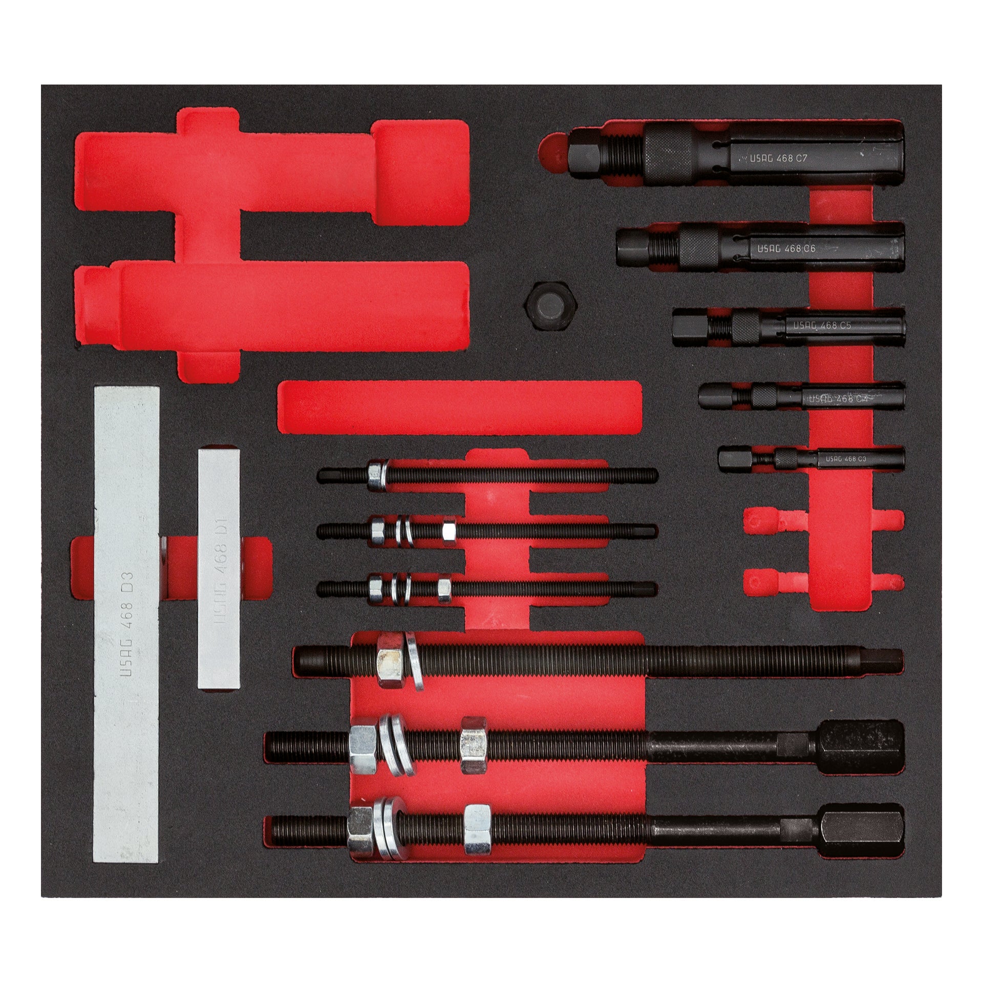 Modulo in spugna bicolore assortito (7 pz) | 519 M 468NKS7 | Usag - U05190983