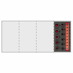 Modulo in spugna bicolore assortito (20 pz) | 519 M 458S20 | Usag - U05191033
