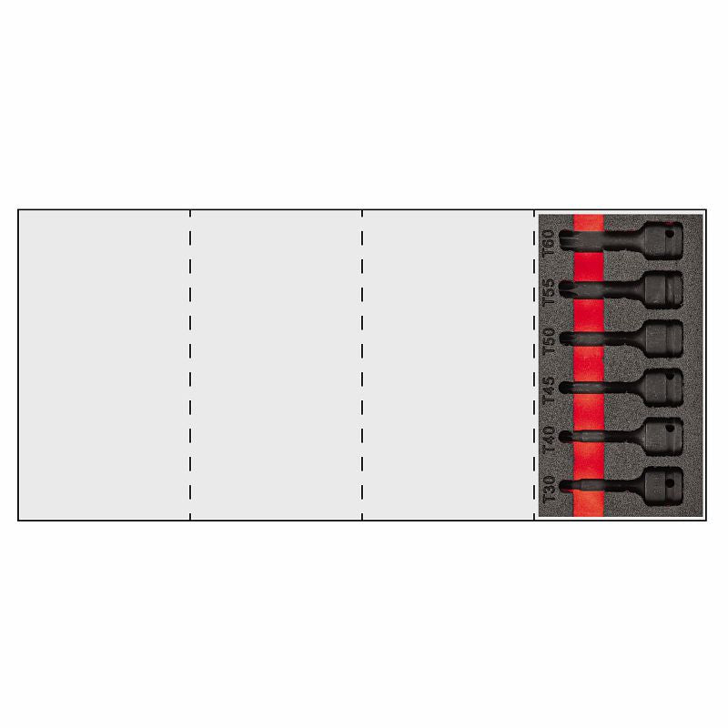 Modulo in spugna bicolore vuoto (6 pz) | 519 M 233MNTXC6 | U05191024 | Usag