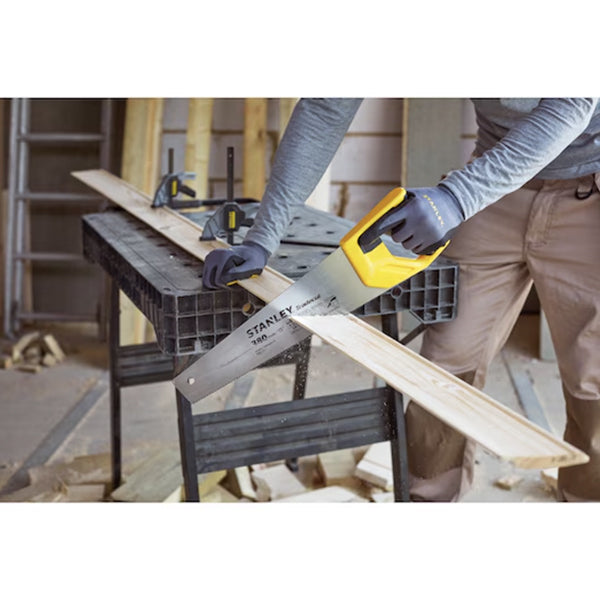 Scie à bois TRADECUT - Scie à métaux 380mm - 11 DENTS/pouce - Stanley - STHT20349-1