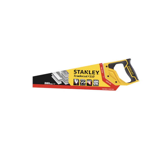 Scie à bois TRADECUT - Scie à métaux 380mm - 11 DENTS/pouce - Stanley - STHT20349-1