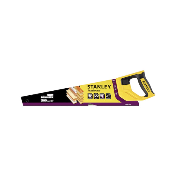 Segaccio per legno TRADECUT - Seghetto 500mm - 11 DENTI/poll - Stanley - STHT20351-1