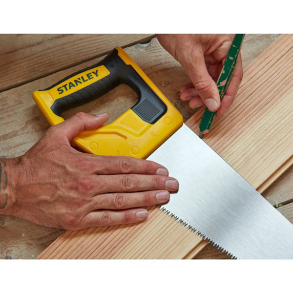 Scie à bois TRADECUT - Scie à métaux 500mm - 7 DENTS/pouce - Stanley - STHT20350-1