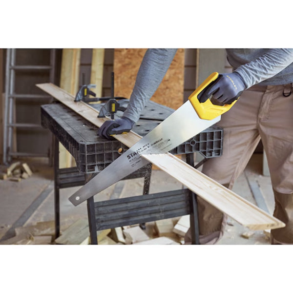 Segaccio per legno TRADECUT - Seghetto 550mm - 11 DENTI/poll - Stanley - STHT1-20353