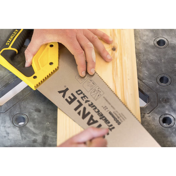 Segaccio per legno TRADECUT - Seghetto 550mm - 11 DENTI/poll - Stanley - STHT1-20353