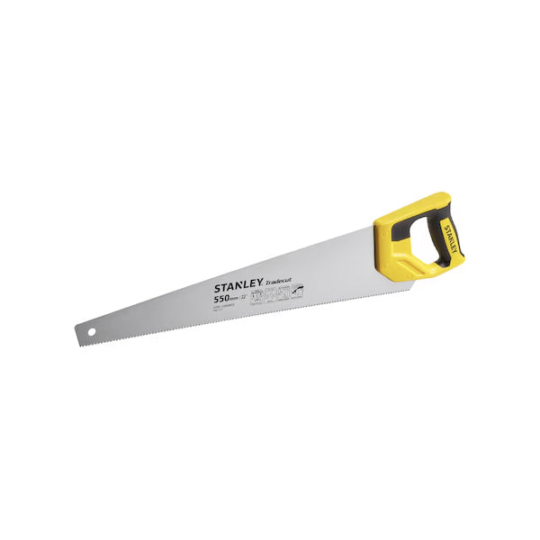 Segaccio per legno TRADECUT - Seghetto 550mm - 11 DENTI/poll - Stanley - STHT1-20353