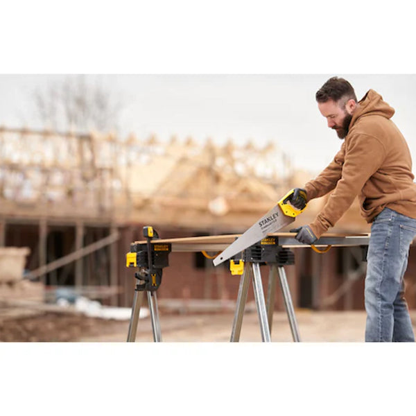 Scie à bois TRADECUT - Scie à métaux 550 mm - 7 DENTS/pouce - Stanley - STHT1-20352
