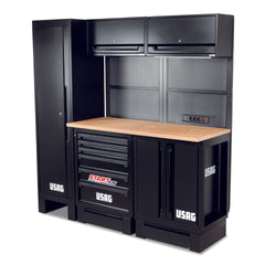 516 SA/CL | Arredamento per officina postazione base - pianale in LEGNO - Usag