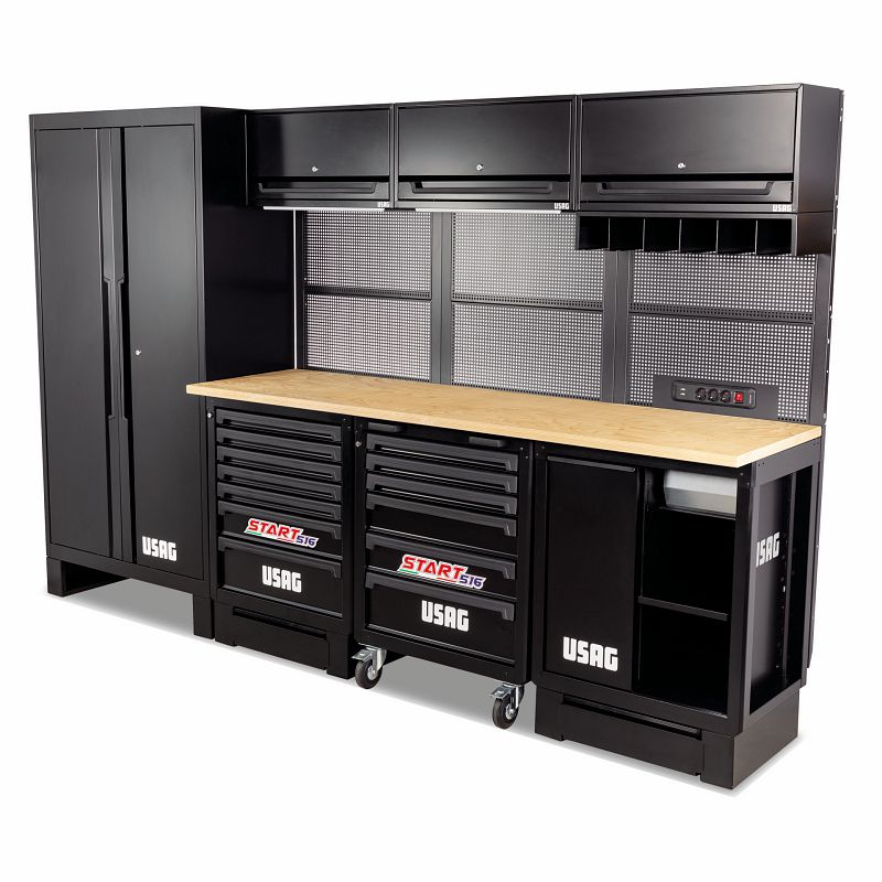 516 SA/PRL | Arredamento per officina - pianale in legno - Usag