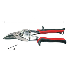 203 BN - Double lever sheet metal shears - Usag - U02030002