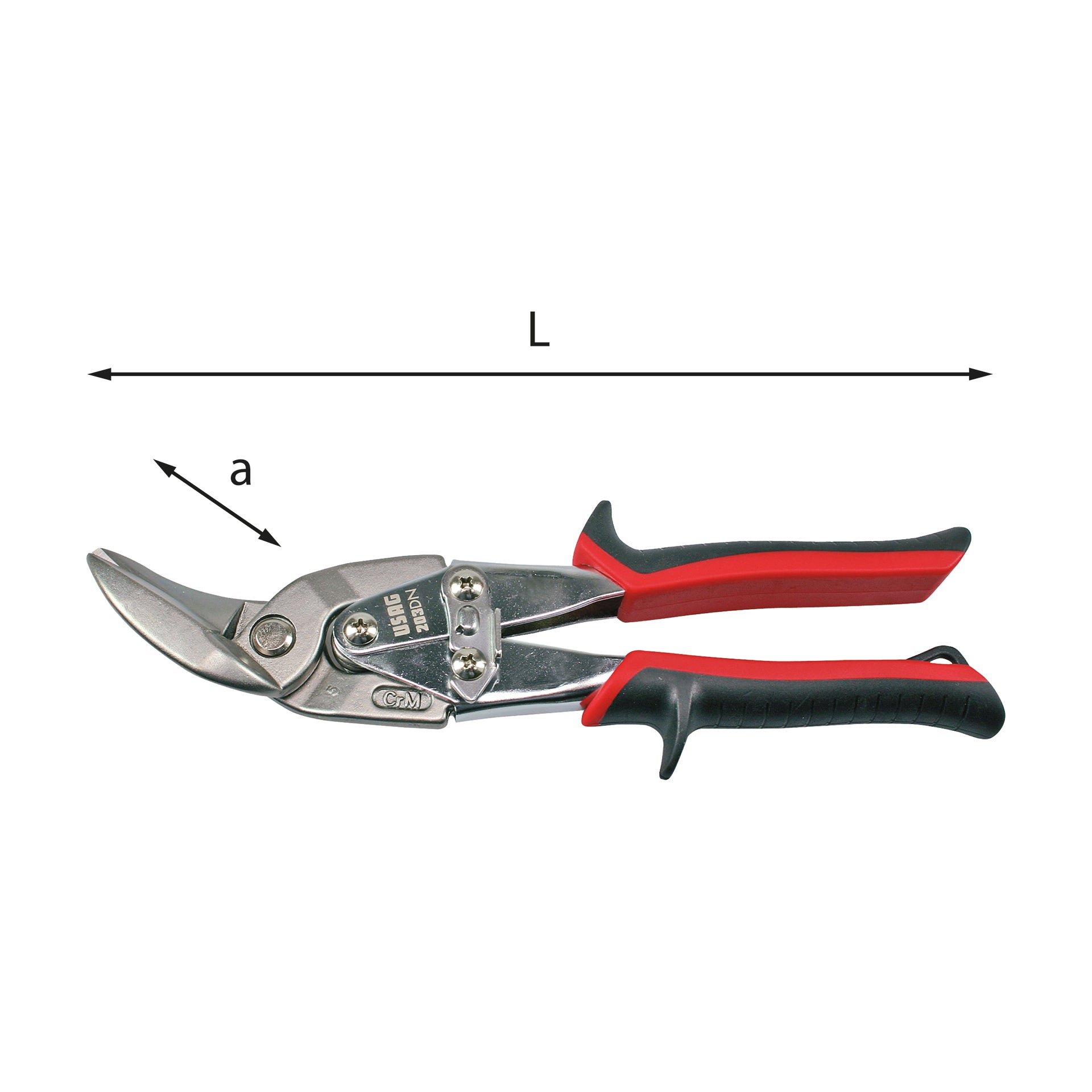Cesoia A Doppia Leva Bessey Per Lamiera - Taglio Fino A 1.5 Mm, Lunghezza 270 Mm