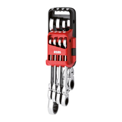285 KF/DS8 - Serie di 8 chiavi combinate a cricchetto snodate - Usag - U02856158