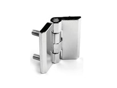 Flat hinge with CHROME ZAMA pin - CZC/C - Range 